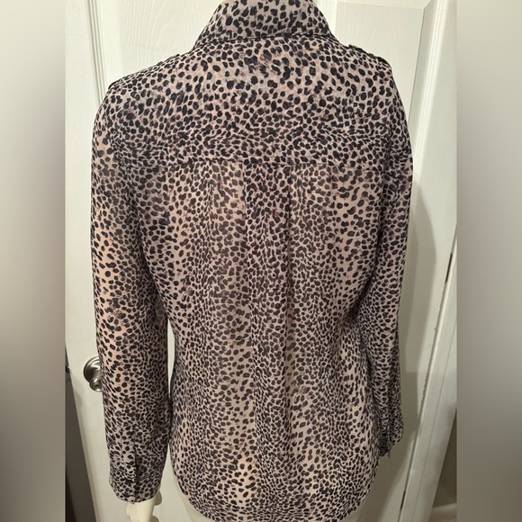 Vintage Guess animal print blouse S - Picture 6 of 6